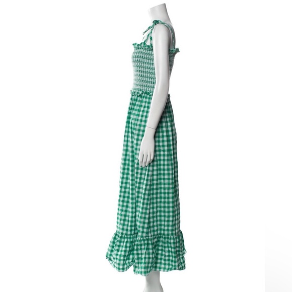 Kate Spade Green Gingham Dress - Picture 2 of 5